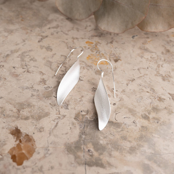 AISHA SILVER EARRING