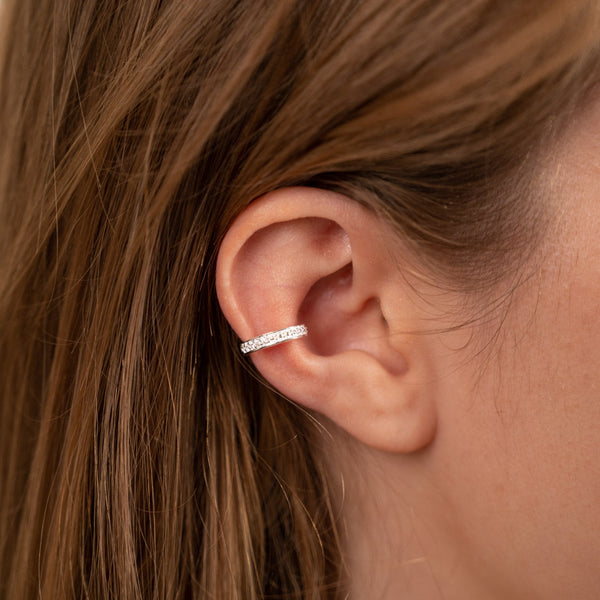 BAILEY SILVER EAR CUFF
