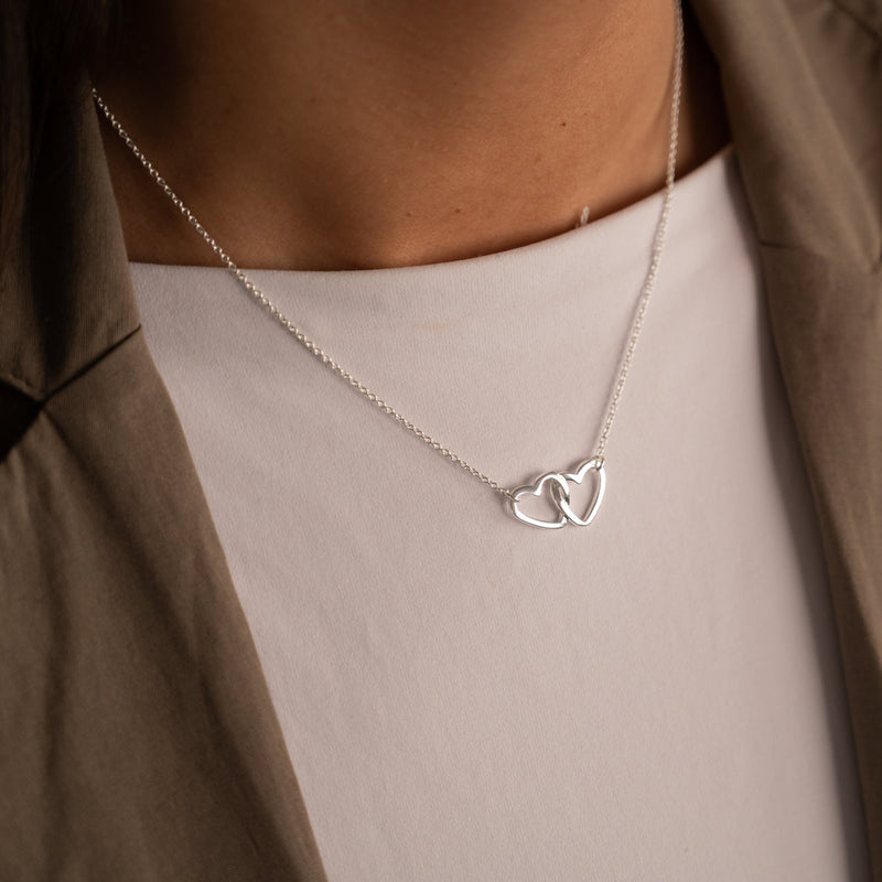 CECILIA SILVER NECKLACE
