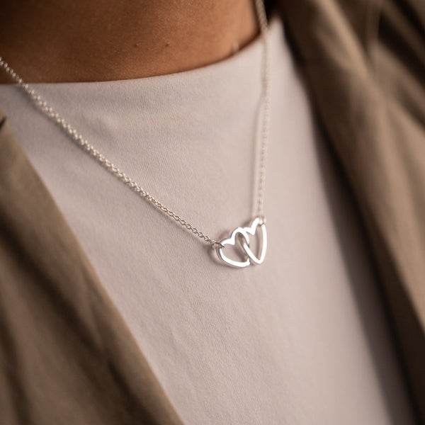 CECILIA SILVER NECKLACE