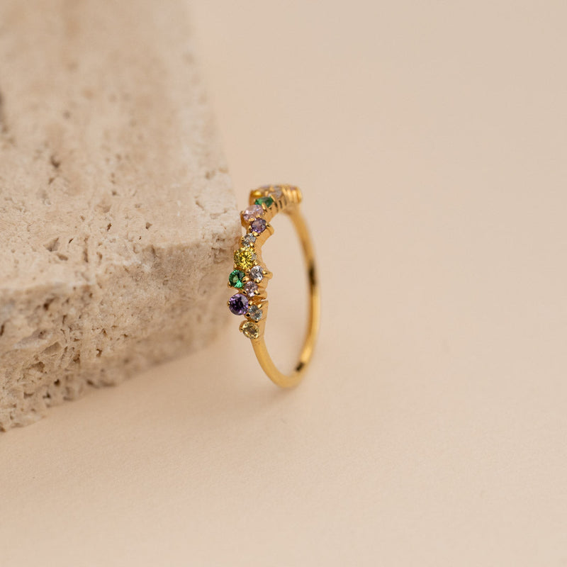 CLAIR RAINBOW GOLDEN RING