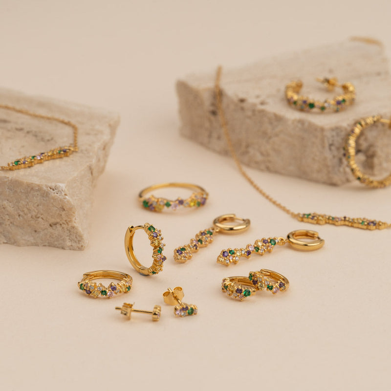 CLAIR RAINBOW GOLDEN NECKLACE