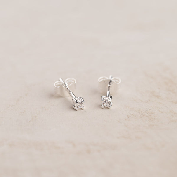 ENA SILVER EARRING - 2mm