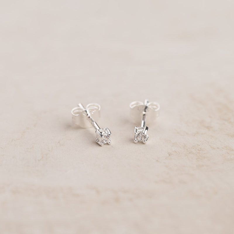 ENA SILVER EARRING - 2mm