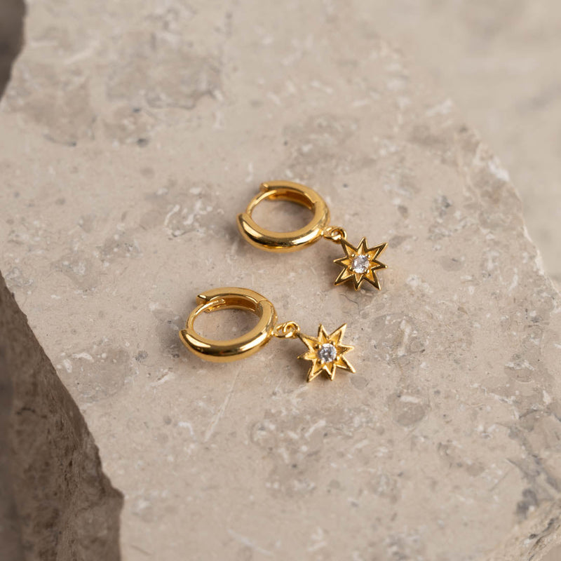 GRY GOLDEN EARRING