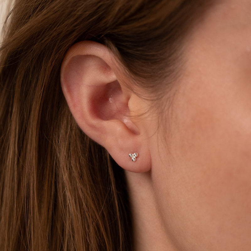 LEA SILVER EARRING