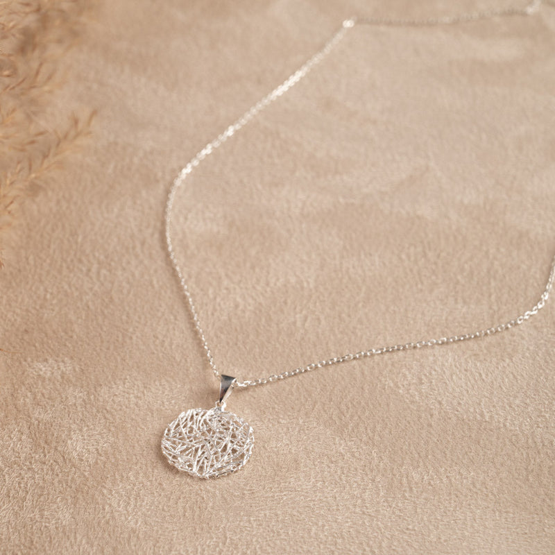 LILY SILVER NECKLACE