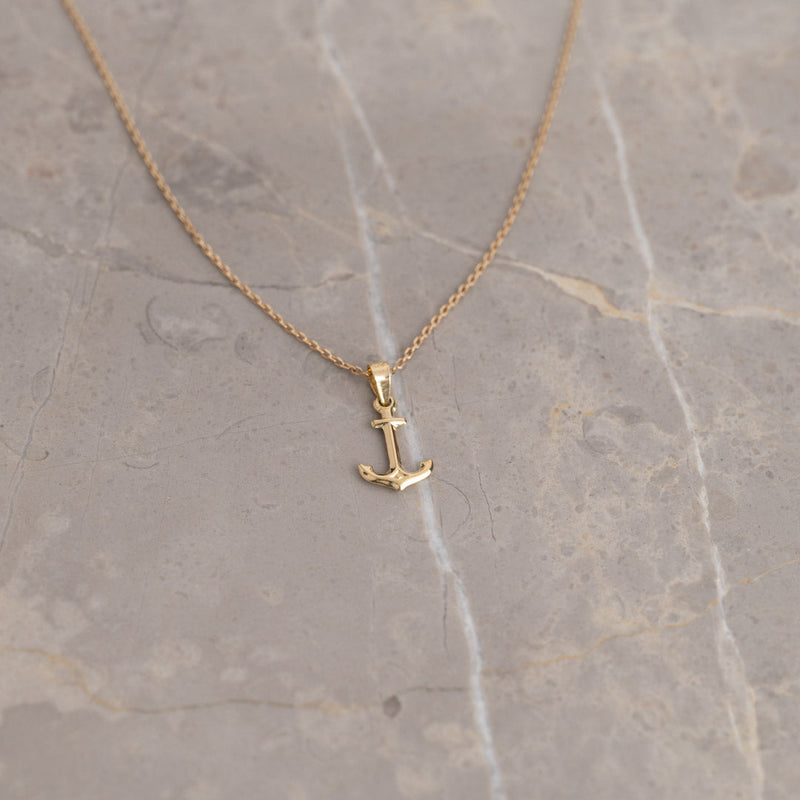 MARINA SOLID GOLD PENDANT