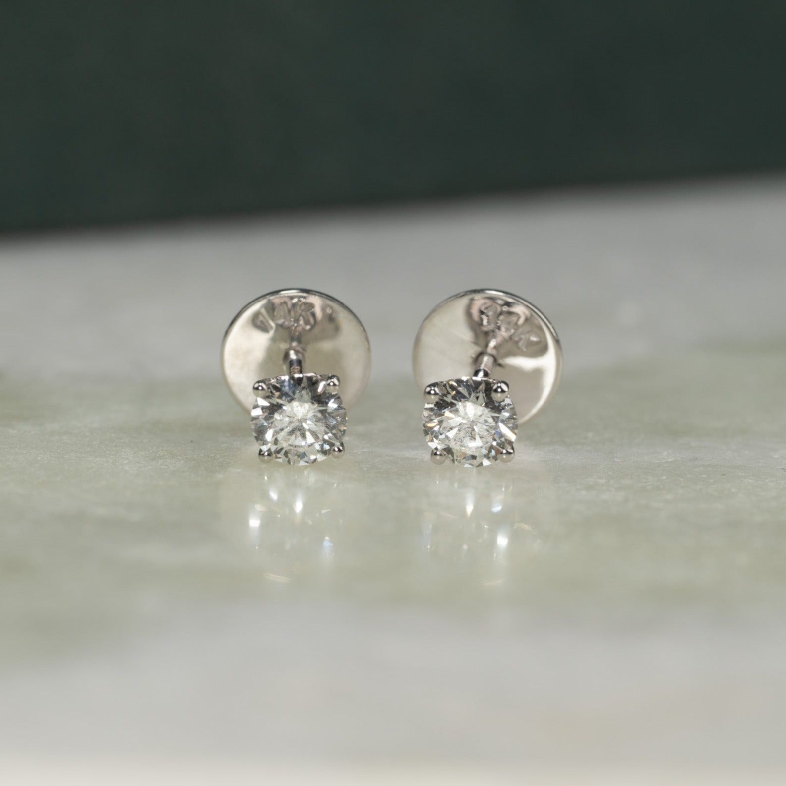 Stud earrings- 2024 Diamond