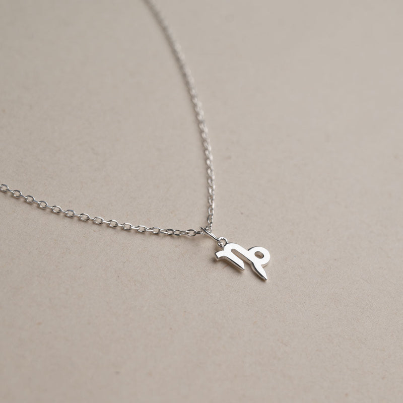 ZODIAC CAPRICORN SILVER NECKLACE