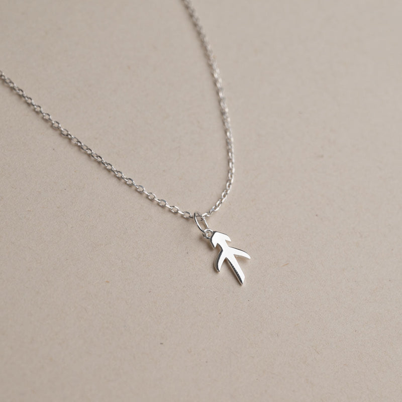 ZODIAC SAGITTARIUS SILVER NECKLACE